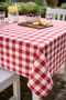Pötikare Cotton Tablecloth Tablecloth 160X170 cm - for Balcony, Garden, Kitchen, Picnic - 2