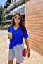 V-Neck Oversized Unisex T-Shirt 1Vq1