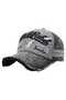 Unisex Vintage Black Rebel Embroidered Adjustable Baseball Cap Hat Set of 2 - 3