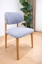 High Quality Brick Patterned Flexible Lycra Fabric Apple Model Chair Cover (2 Pieces)
