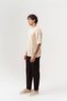 Meshgrid Knit Square Patterned Crew Neck Knitwear T-Shirt - 5