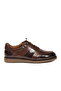 Brown Genuine Leather Men's Casual Shoes 3165 m