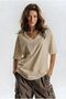 V-Neck Oversized Unisex T-Shirt 1Vq3