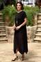 Black Verev Cut Stone Detailed Dress - 2