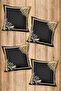 Digital Printed Soft Textured 4-Piece Throw Pillow Cover Set (43X43 cm) Krl0027 - 2