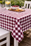 Pötikare Cotton Tablecloth Tablecloth 160X170 cm - for Balcony, Garden, Kitchen, Picnic - 2