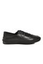 Black Genuine Leather Anatomical Women's Casual Shoes Z536 Z - 3
