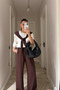Modal Fabric Tie-Up Double Suit