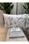 Double Bed Sheet and Pillowcase Set Without Elastic - 3