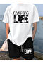 Camping Printed Set, Shorts and T-Shirt Set