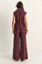 Women's Plum Double Breasted Collar Belted Classic Vest High Waist Palazzo Trousers Modal Suit 9418 60286159 - 8