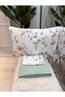 Double Bed Sheet and Pillowcase Set Without Elastic - 4