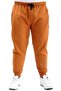 Plus Size Sweatpants Tight Leg Zippered 22501 Cinnamon