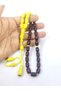 Junaid Hasan Masterpiece 12 Layers of Antique Model Crimped Amber Wrapped in Silk - 4