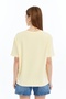 Short Sleeve Oversized Modal T-Shirt Butter Yellow - 5
