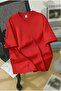 V-Neck Oversized T-Shirt 3Vq6