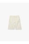 Striped Beige Boys' Shorts 6Skb40012Tw - 2