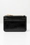 Black Zipper Detailed Shiny Card Holder 231 - 2