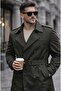 Belted Long Men's Trench Coat
