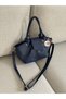 Women's Knot Strap Skin-Look Hand and Shoulder Bag Modern Daily Crossbody Bag En30 Size15 - 3