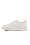 White Slip-On Men's Casual Shoes - 2