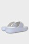 Stylish Flip Flops with Buckle Detail, Comfortable Daily Women's Slippers White - 5