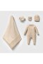 100% Organic Baby Boy Raglan Sleeve Set of 5 - 2