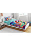 Mermaid 3D Digital Printed Single Duvet Cover Set Without Sheets for Girls - 2