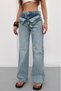 Trend Premium High Waist Wide Leg Jean Denim Palazzo Pants-Premium High Rise Wide Leg Jean - 2
