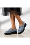 Blue bee loafers - 4