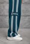 Men's Sweatpants Striped Label Detail Six Green Oversize Baggy Loose Fit 3 Thread Without Threaded Detail - 4