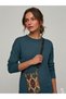 Ethnic Patterned Woven Phone Holder Shoulder Bag - 3