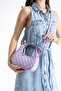 Nçs Lilac Bow Strap Detailed Women's Crossbody Bag - 3
