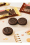 Cookies Erasers 2-Pack - Chocolate Cookie Lookalike Eraser Set 1 Pack of 2 Erasers - 4