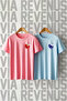 Cookie Monster Front and Back Printed 100% Cotton Wide Cut 2-Piece Lover's Combination T-Shirt - 2