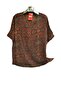 New Season Plus Size Women's Combed Cotton Short Sleeve Blouse