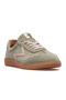 Women's Leather Sneaker Casual Shoes 26Y 2609902Y Khaki Gold - 4
