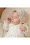 Baby Girl Hospital Release Newborn Set Mevlüt Set Lace 0-3 Months Boxed 3-Piece Set - 3