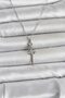 Sword Style Women's Necklace with Silver Steel Chain for Elegant Necks - 2