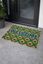 Welcome Non-Slip Base Washable Digital Colorful Door Mat Indoor & Outdoor Mat