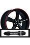Nissan Maxima Door Handle Wheel Sticker 10 Pieces