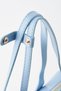 Women's Şebboy Baby Blue Design Lined Edged Zipper Closure Baguette Handbag and Shoulder Bag - 7