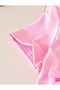 Girls' T-Shirt Skirt Combination with Bow Detail - 2