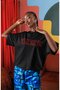 Heisenberg Breaking Bad Walter White Back Printed Unisex Oversize T-Shirt - 2