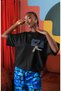 Sza Rapper Singer Back Printed Unisex Oversize T-Shirt - 4