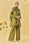 Pants and Detailed Jacket Suit 45653