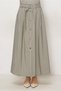 Belted Parachute Fabric Skirt 60757