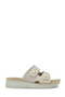 409005.Z6Fx Beige Women's Slippers