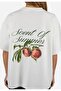 Women's Printed Oversize T-Shirt 100% Cotton Comfortable Casual Style - 3