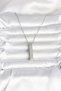 Stylish 316L Steel Silver Color Ayetel Kürsi Written Bar Bar Necklace Teachers Mothers Valentine's Day He - 3